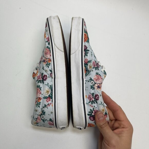 Vans Era Garden Floral Retro Flowers wallpaper AOP Skate Low Top Wom Sz 7.5 US - Picture 8 of 10